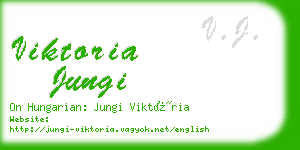 viktoria jungi business card